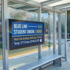 Outdoor sunlight readable display